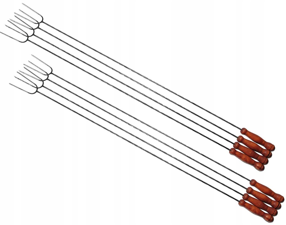 WIDEŁKI DO OGNISKA 10 SZT KIJE KIJKI WIDELCE 125 Producent inna
