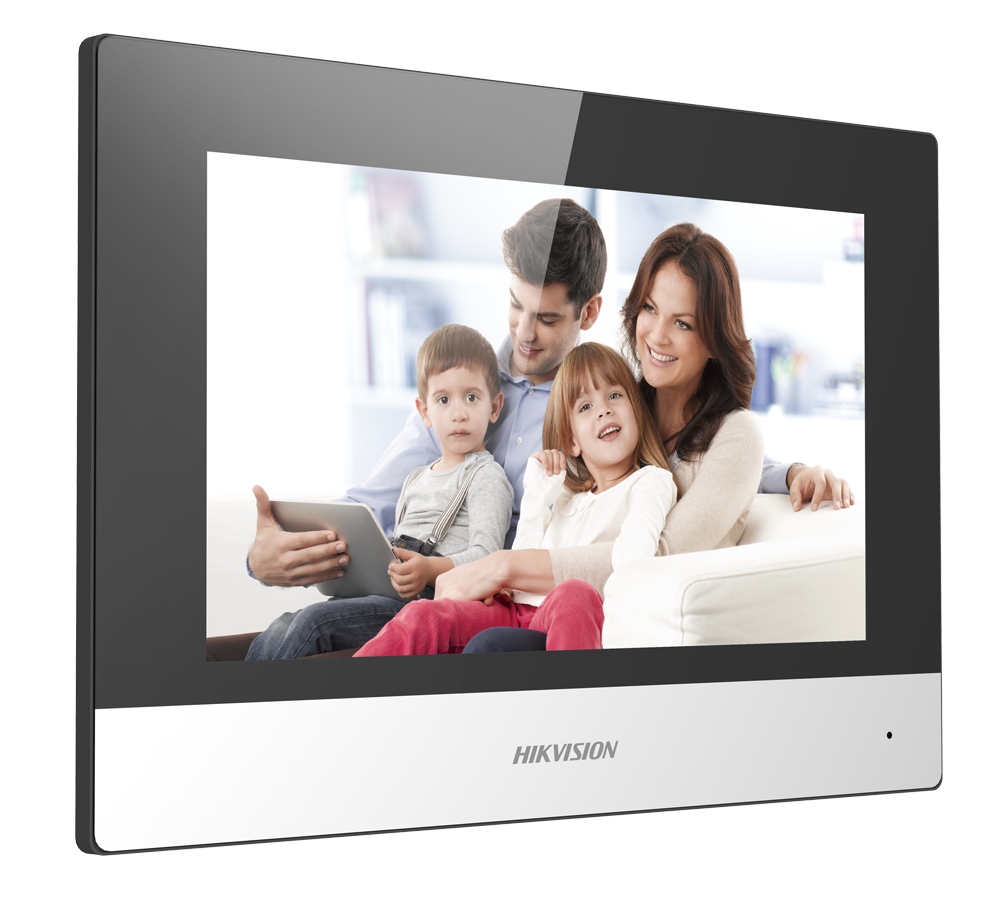 WIDEODOMOFON WiFi 7'' HIKVISION 2-Rodzinny PoE IP Marka HiKVision