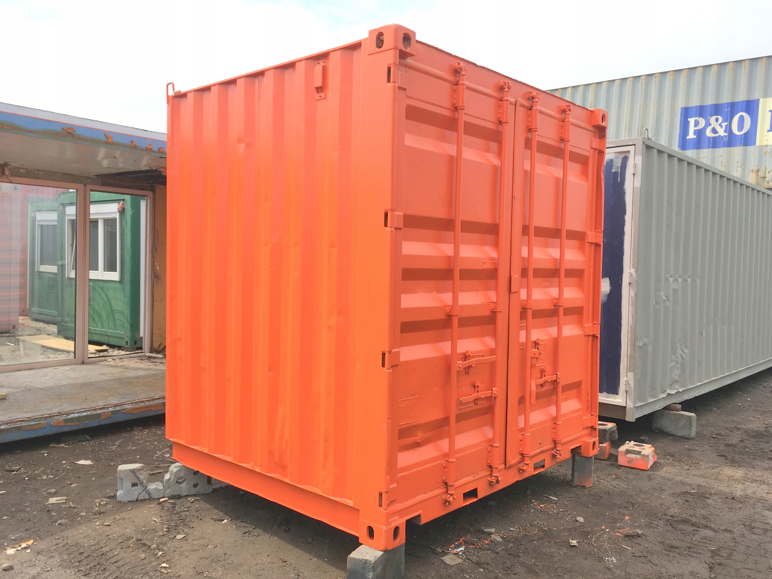 KONTENER MORSKI – 7 DV Z WLOTAMI NA WÓZEK WIDŁOWY Wysokość 2.9 m