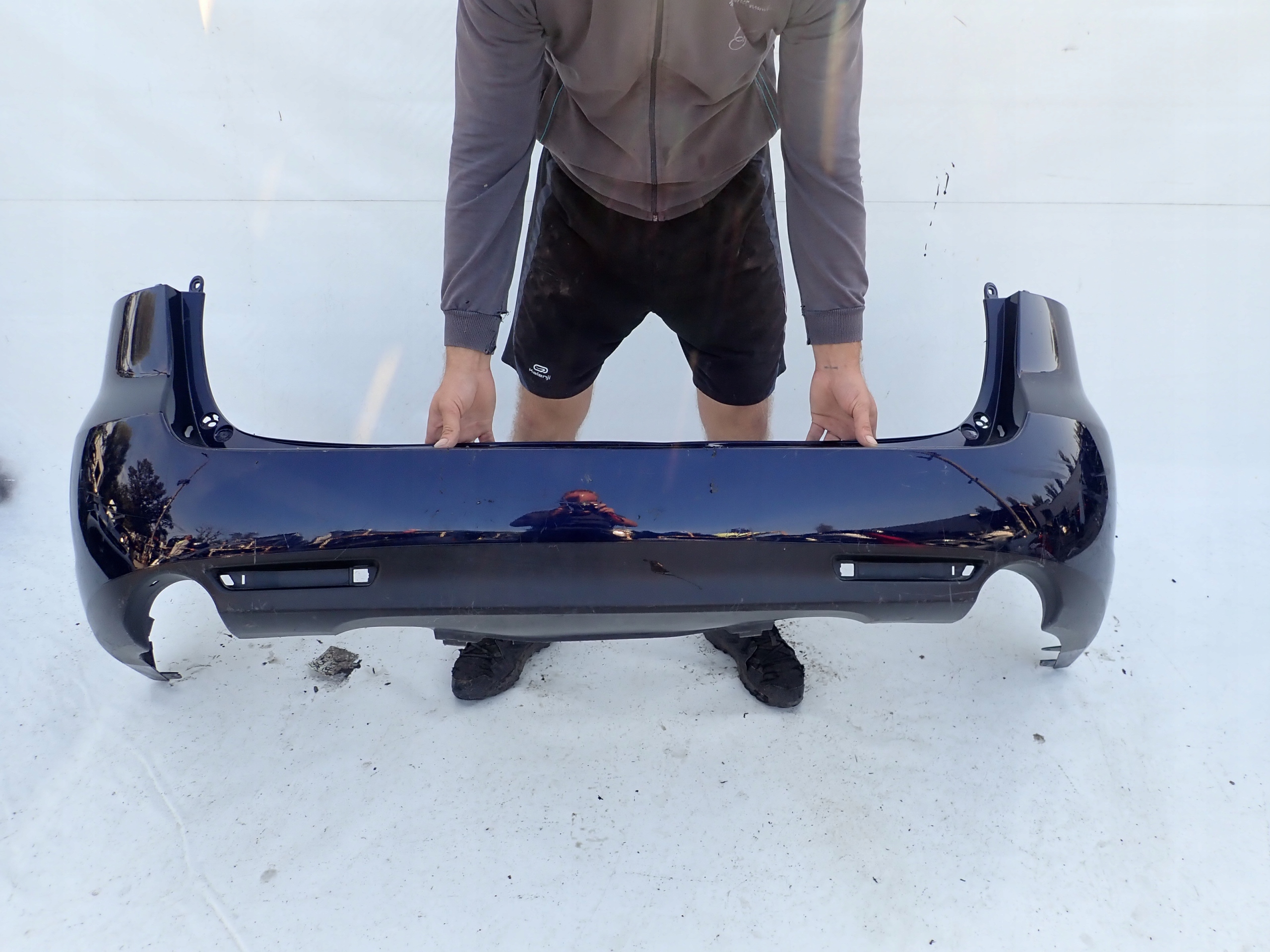 MAZDA 6 II GH KOMBI 08-10 bumper rear part rear