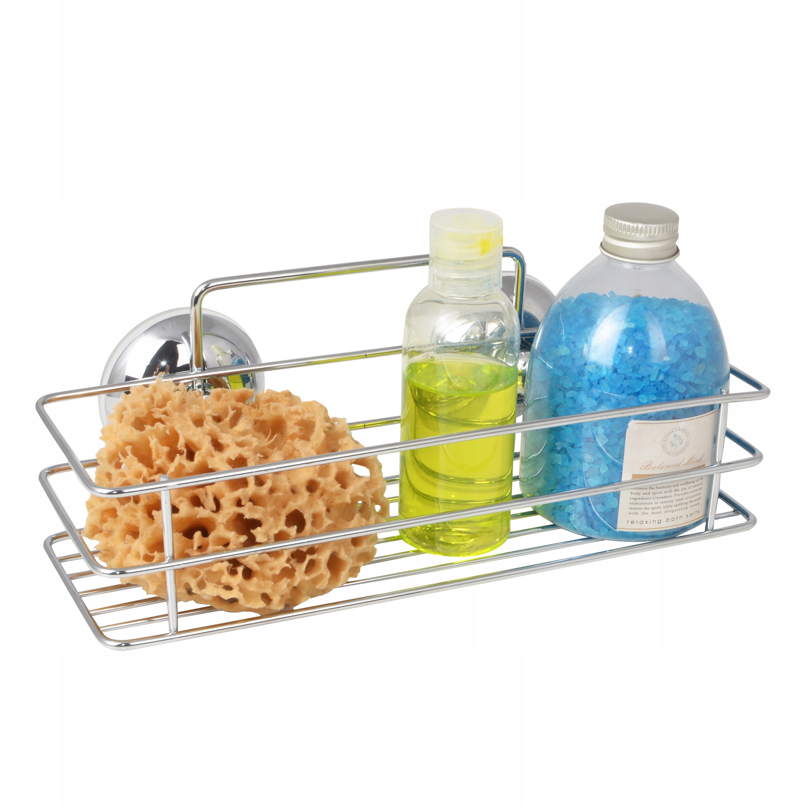 

Łazienkowy Koszyk Pod Prysznic Na Przyssawki Chrom