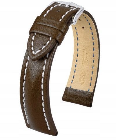 Pásek Hirsch Bronz Heavy Calf 24/20 Styl Breitling