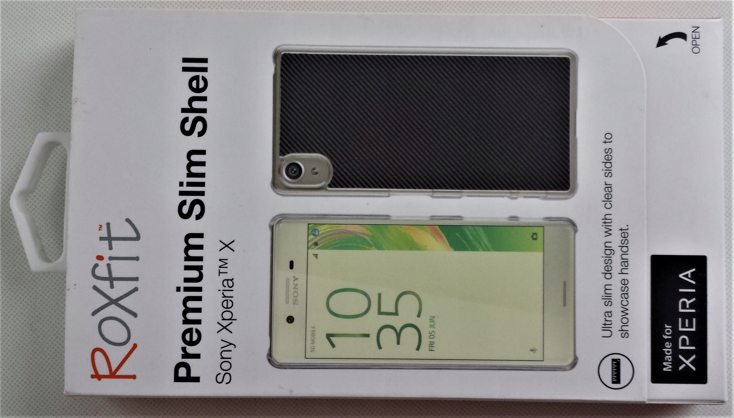 Etui Roxfit Premium Slim Shell do Sony Xperia X Typ plecki