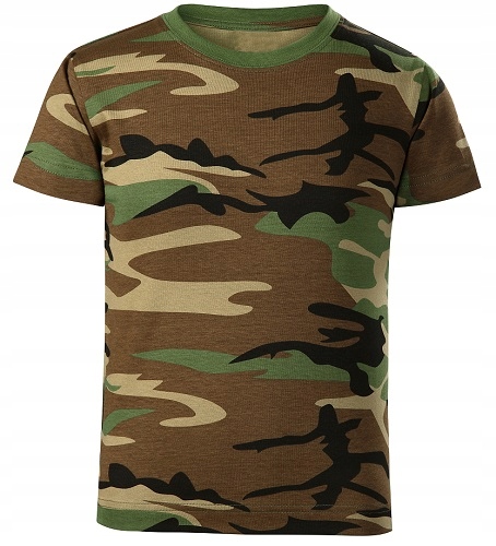 

Koszulka dziecięca wojskowa Woodland moro r. 146