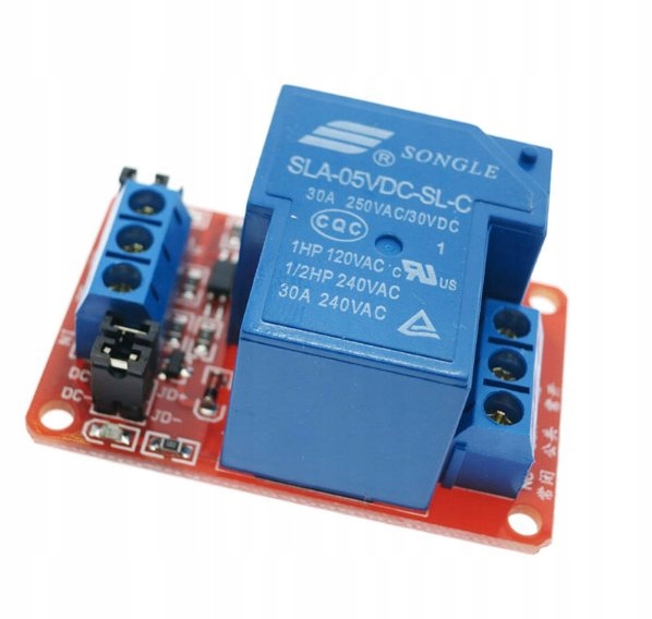 MODUŁ 1x PRZEKAŹNIK 12V 30A Hi/Lo AVR ARDUINO 24H