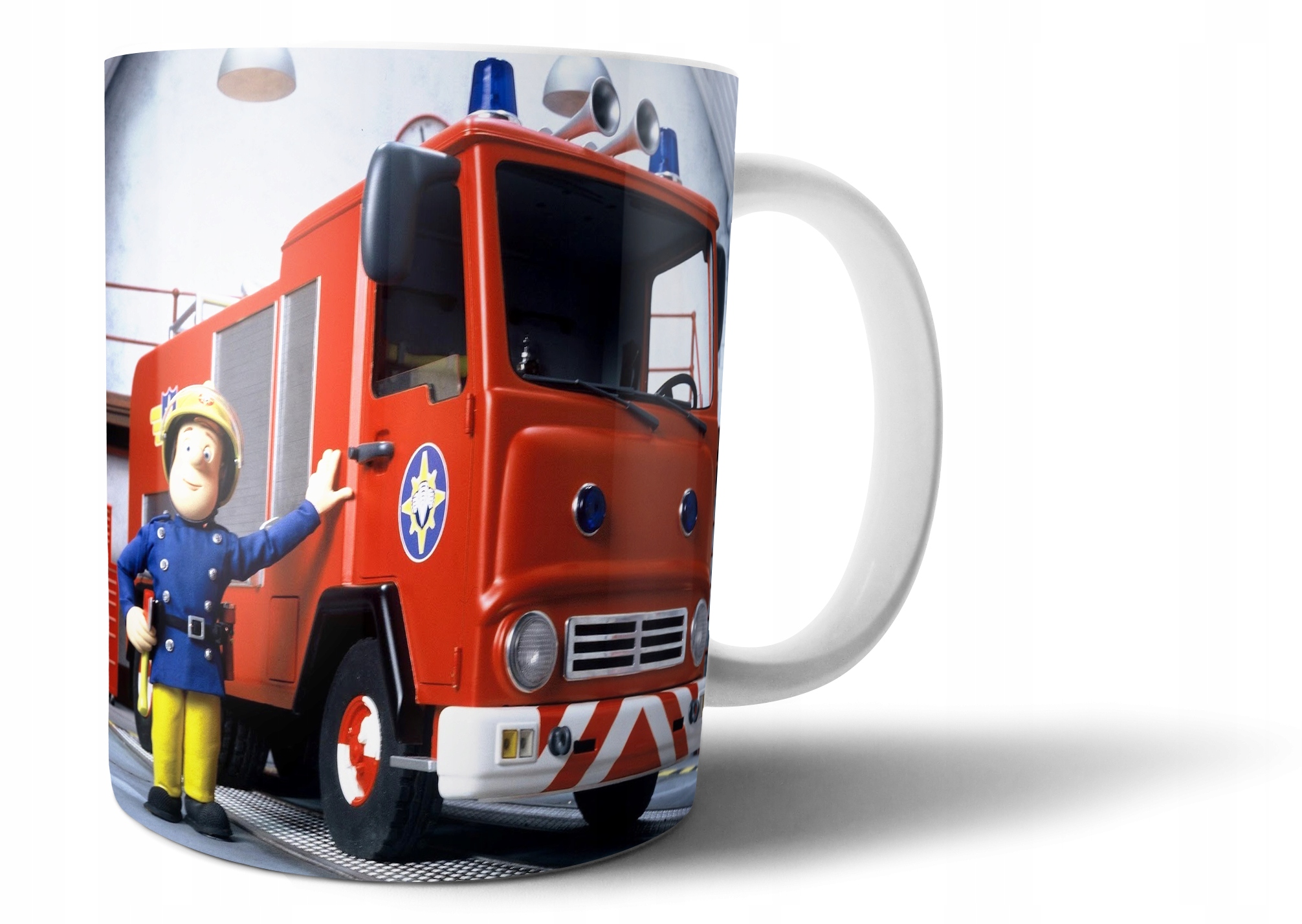 

Kubek z nadrukiem Strażak Sam +imię+kartonik 330ml