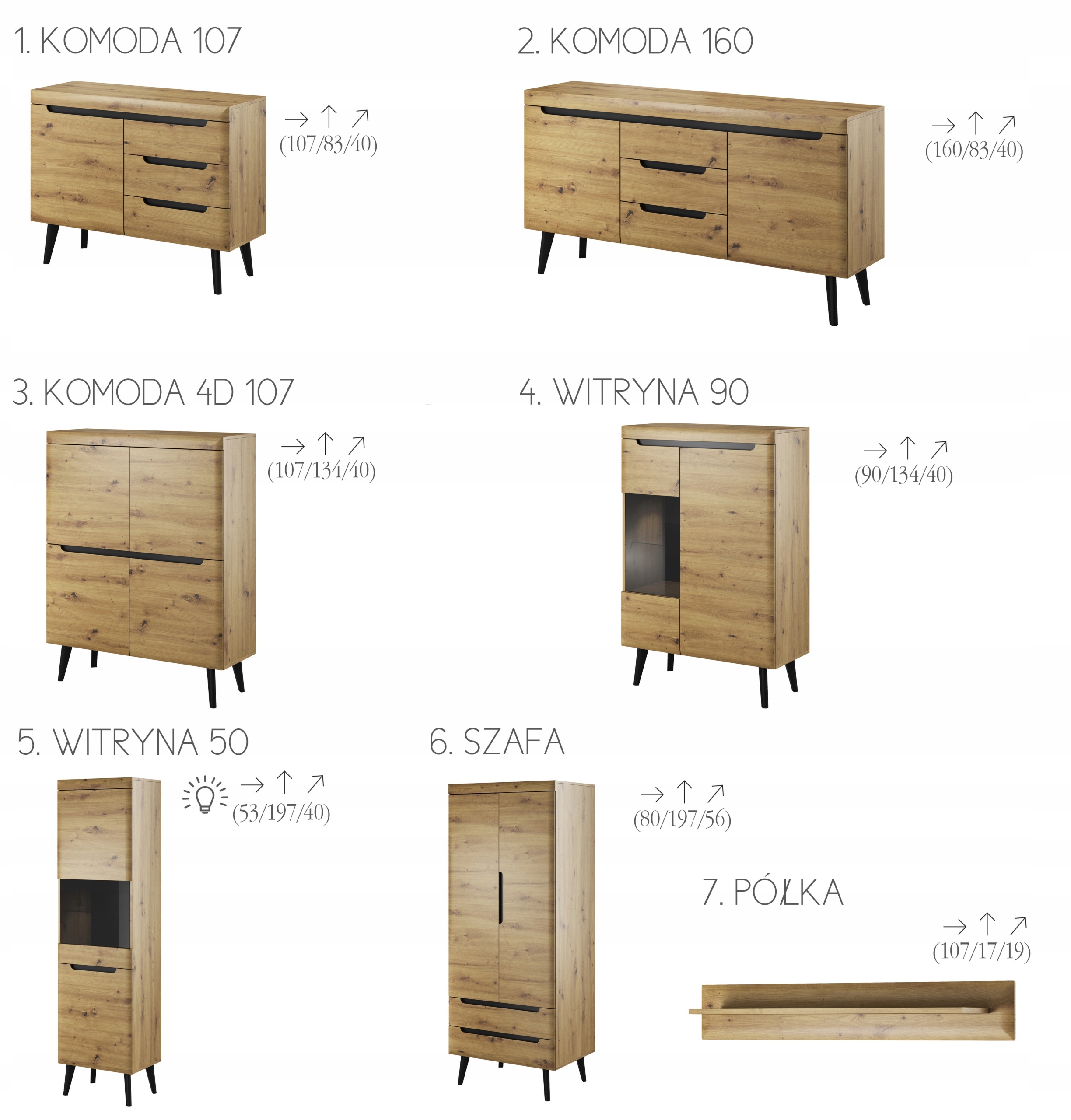 Коллекция фьорд II, промышленная мебель сборка DIY мебель