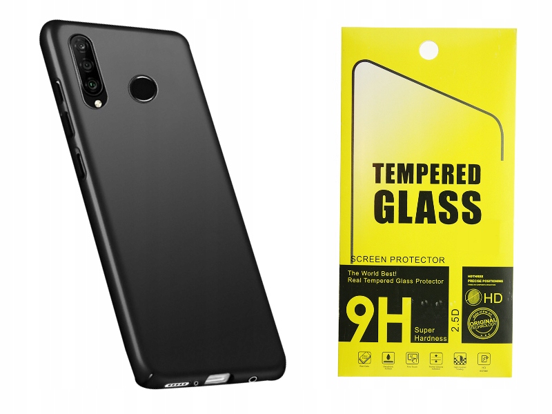 

Etui Ultra Slim Silky Touch Huawei P30 Lite +szkło