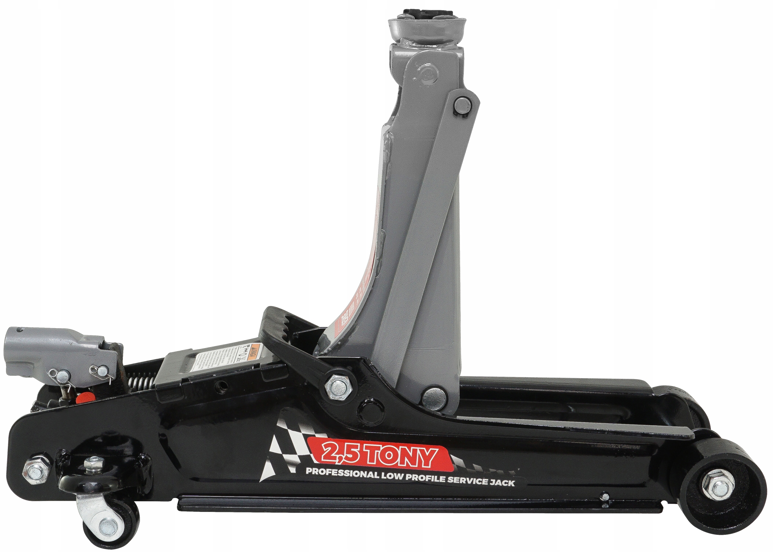 Podnośnik niskoprofilowy 2,5T VERKE Maksymalna wysokość podnoszenia 381 mm