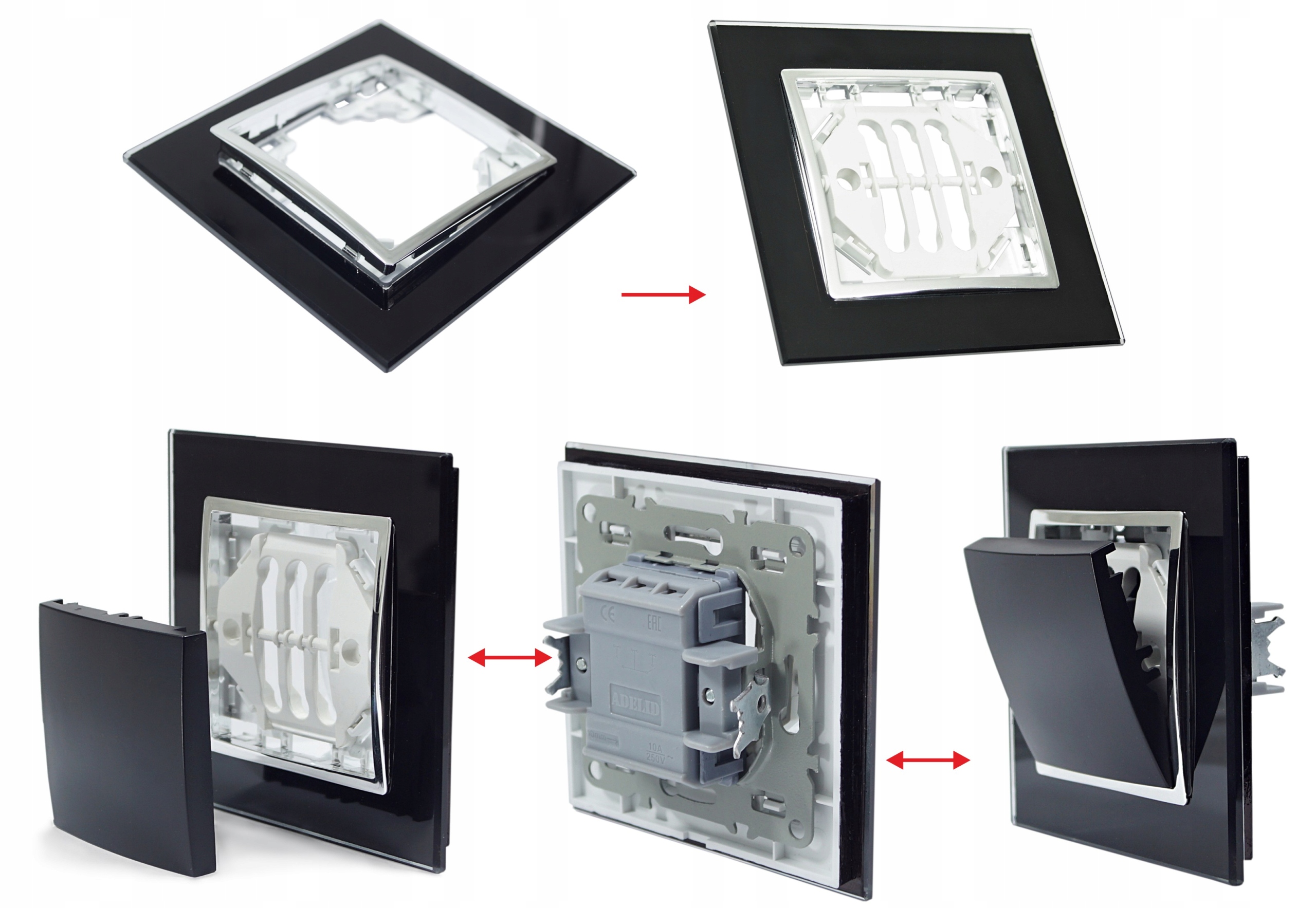 QUADRA SREBRNY RANT DO RAMKI RAMKA SZKLANA SZKŁO Kod producenta QR-RR-C SZKLANE SZKŁO