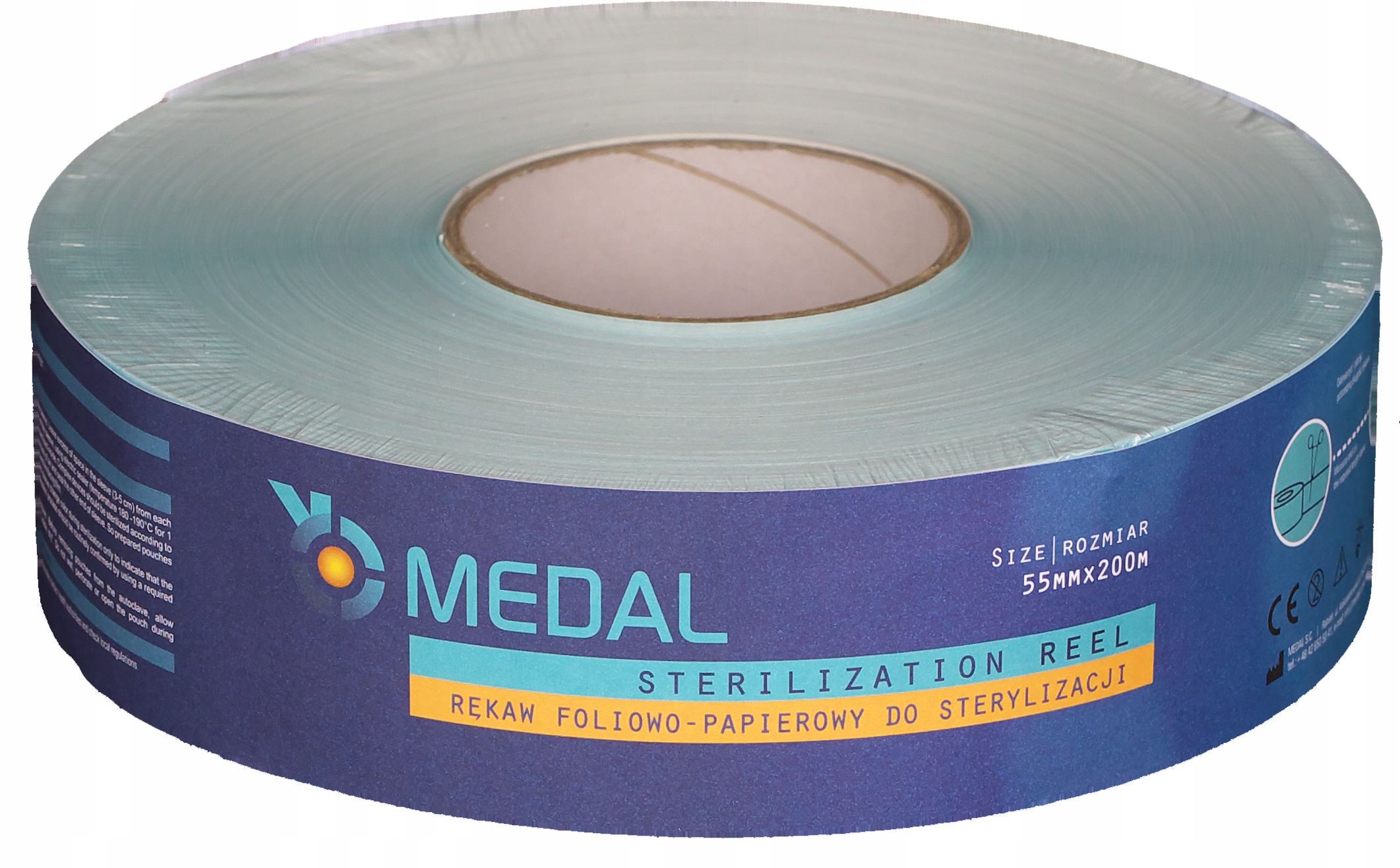 

Rękaw Do Sterylizacji Medal 5,5cm X 200m