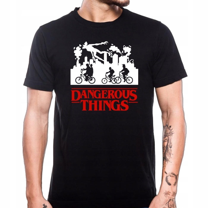 

Koszulka Tshirt Stranger Things Antysmogowa Hit L
