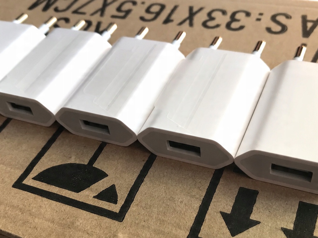

10szt Zasilacz/Ładowarka Usb A1400 do iPhone, iPod