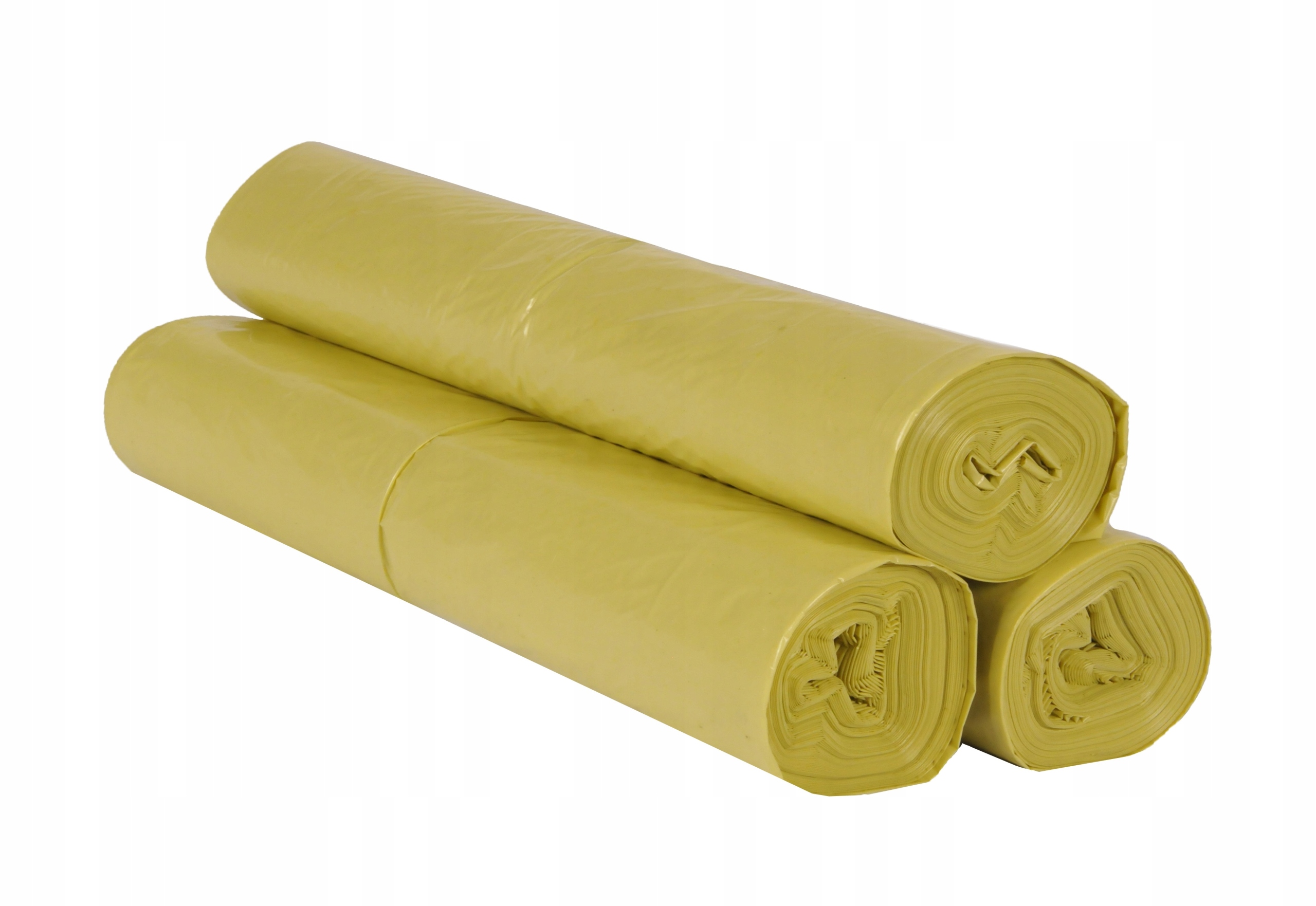 

Worki Na Śmieci 120 L Żółte 25 Sztuk Do Plastiku