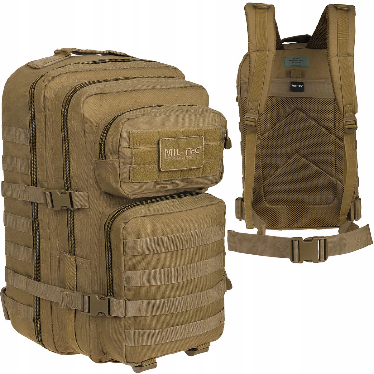 

Mt Wojskowy Plecak Taktyczny Assault 36L Coyote