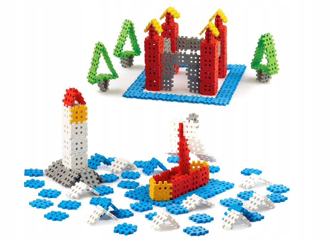 MINI WAFFLE KLOCKI WAFLE PUDEŁKO BOX 500 SZT Bohater Inny