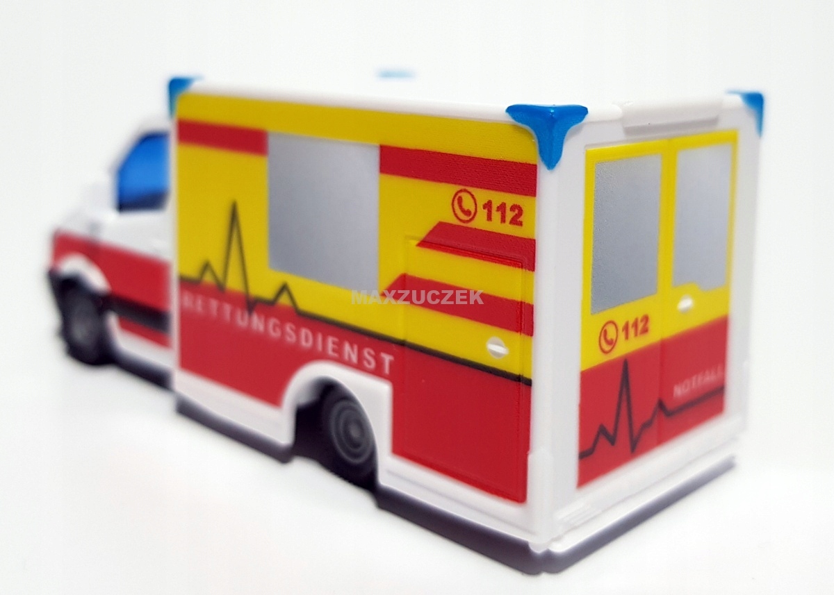 SIKU 1536 AMBULANS NOWOŚĆ 01.2020 Marka Siku