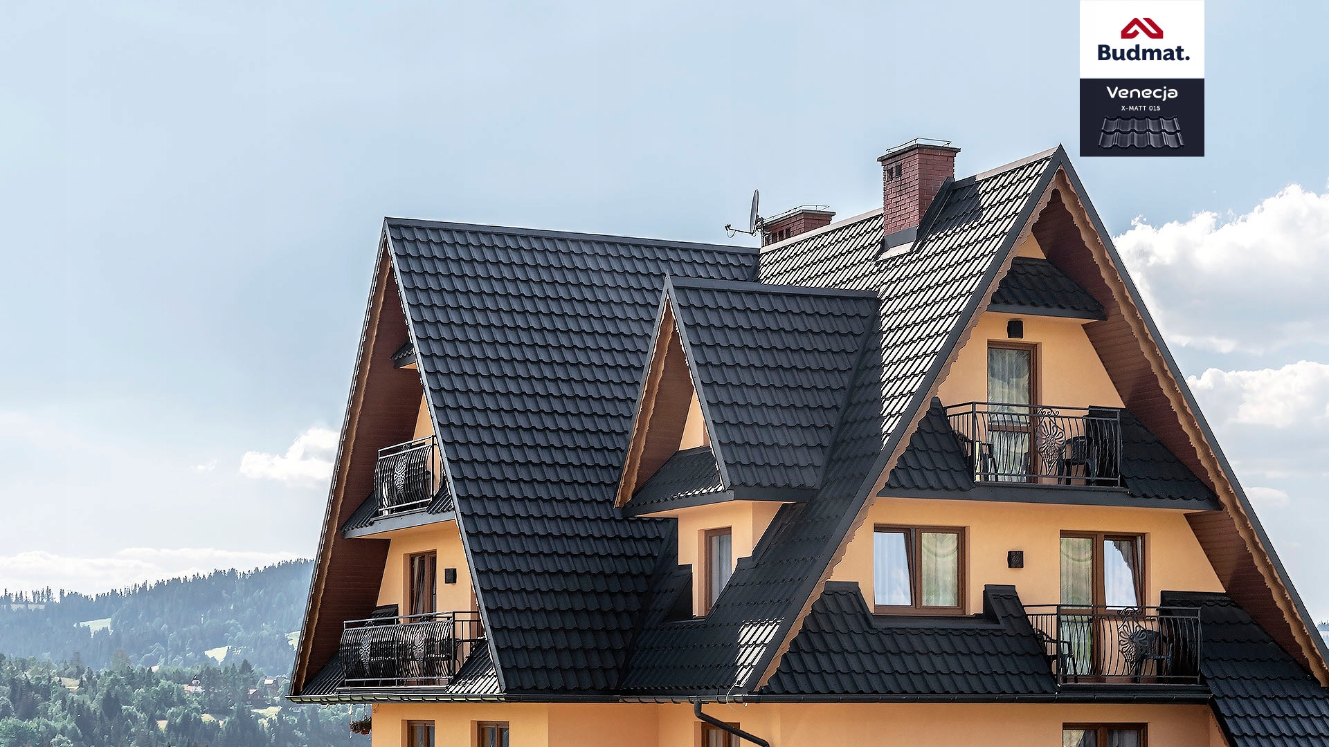 BLACHODACHÓWKA PANELOWA VENECJA SZWEDZKA SSAB Długość 73.6 m