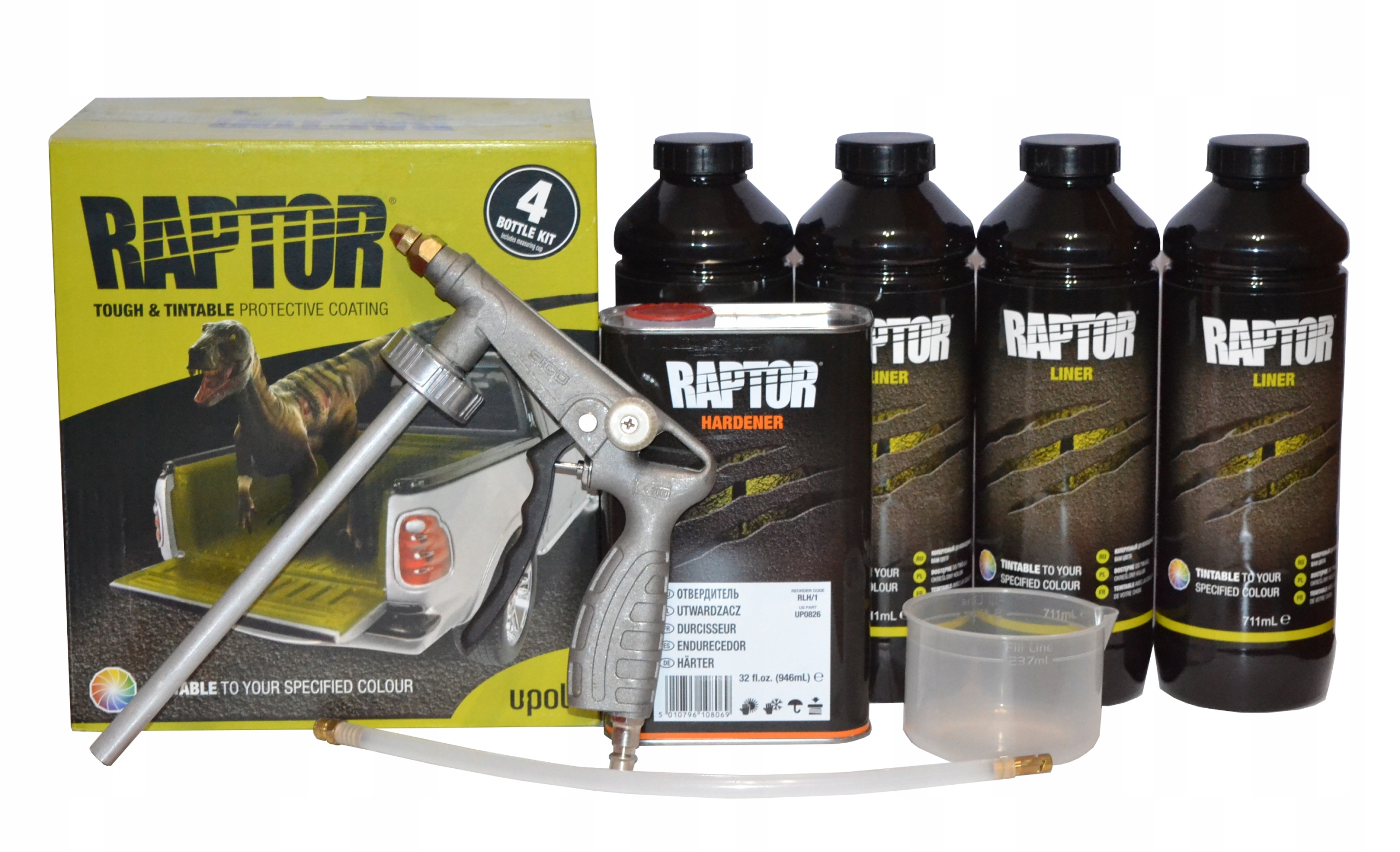 

U-pol Raptor do barwienia 4 butelki pistolet