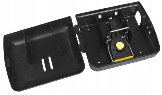 SILNA ŁAPKA NA MYSZY W BEZPIECZNYM POJEMNIKU Marka Garden Line