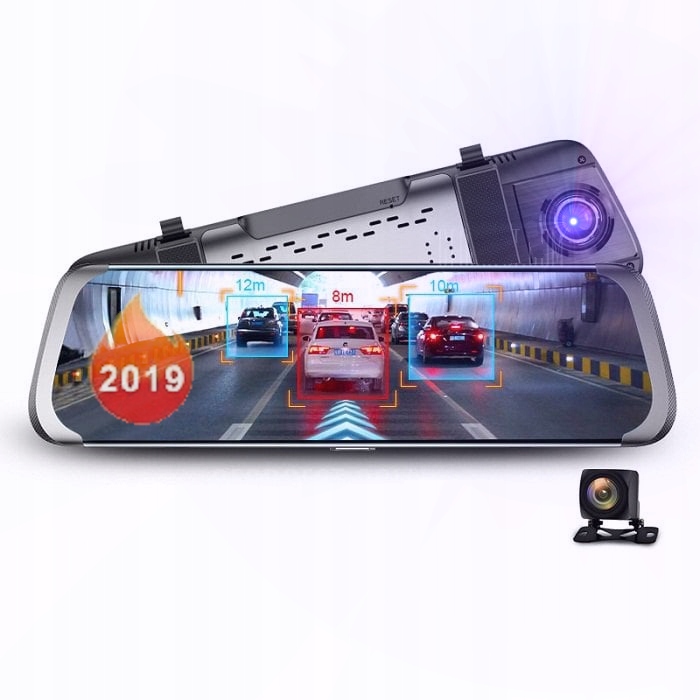 Видеорегистратор зеркало навигация 4G WiFi GPS ADAS