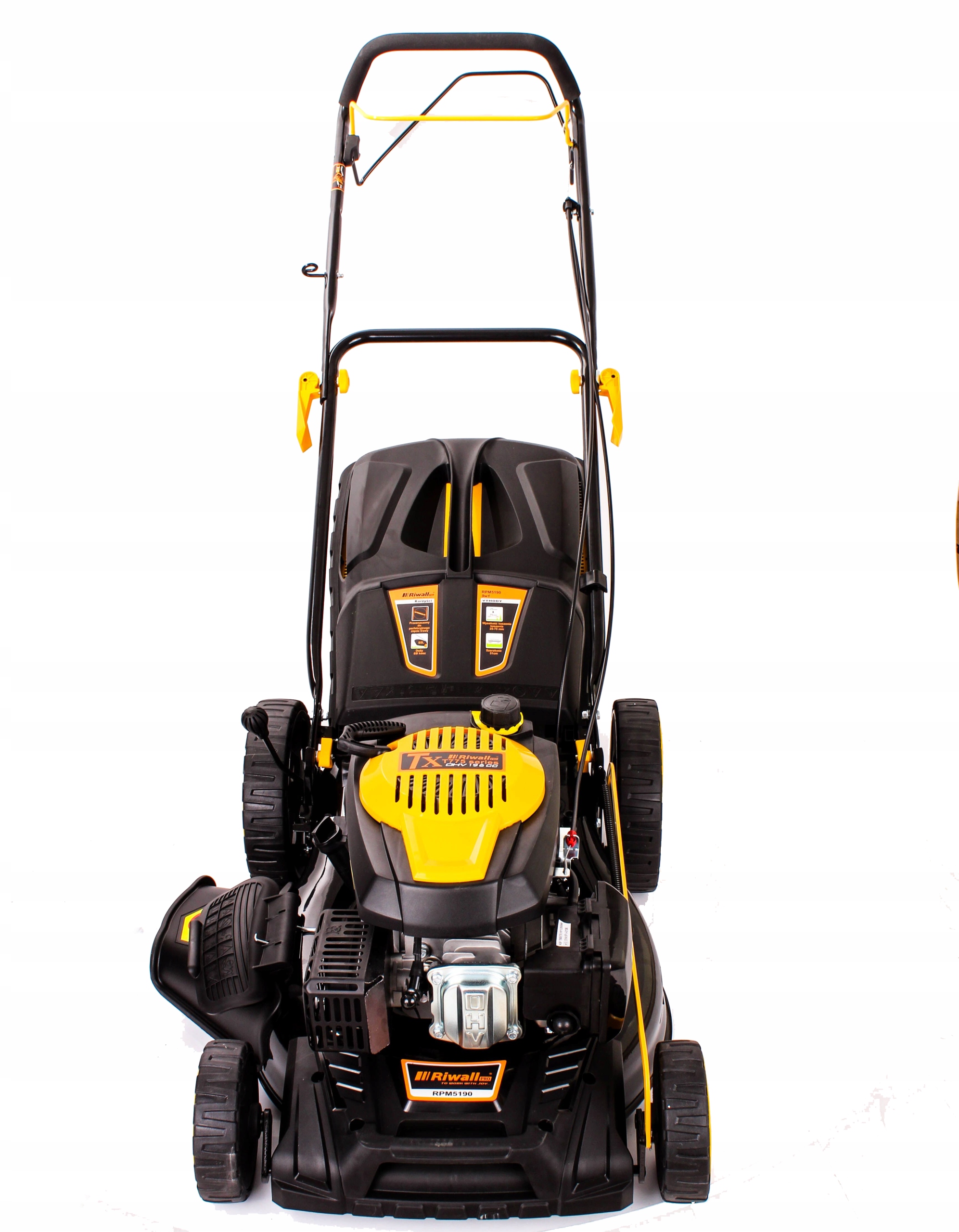 KOSIARKA SPALINOWA RIWALL 51CM 9w1 Z NAPĘDEM 5190 MOCNA Z 2 NOŻAMI + OLEJ Producent silnika inny producent