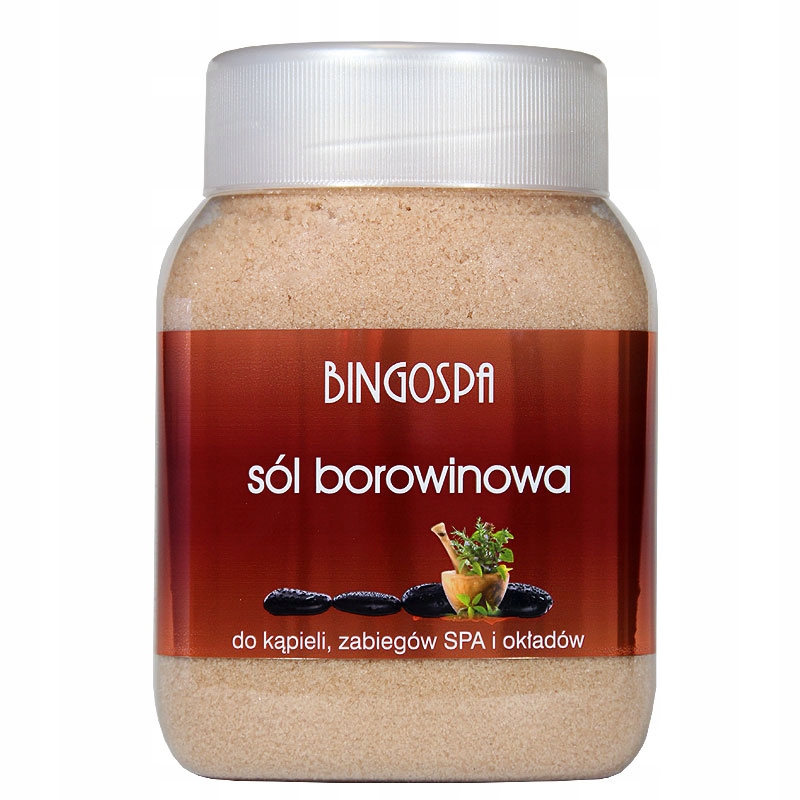 SÓL BOROWINOWA DO KĄPIELI ZABIEGóW I OKŁADÓW 1350 g BINGOSPA
