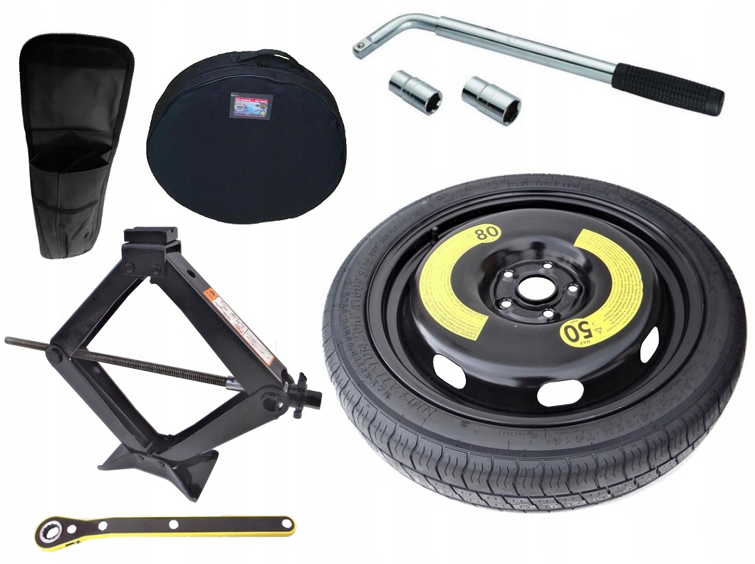 KOLO DOJAZDOWE R18 VOLKSWAGEN PASSAT B6 ZESTAW