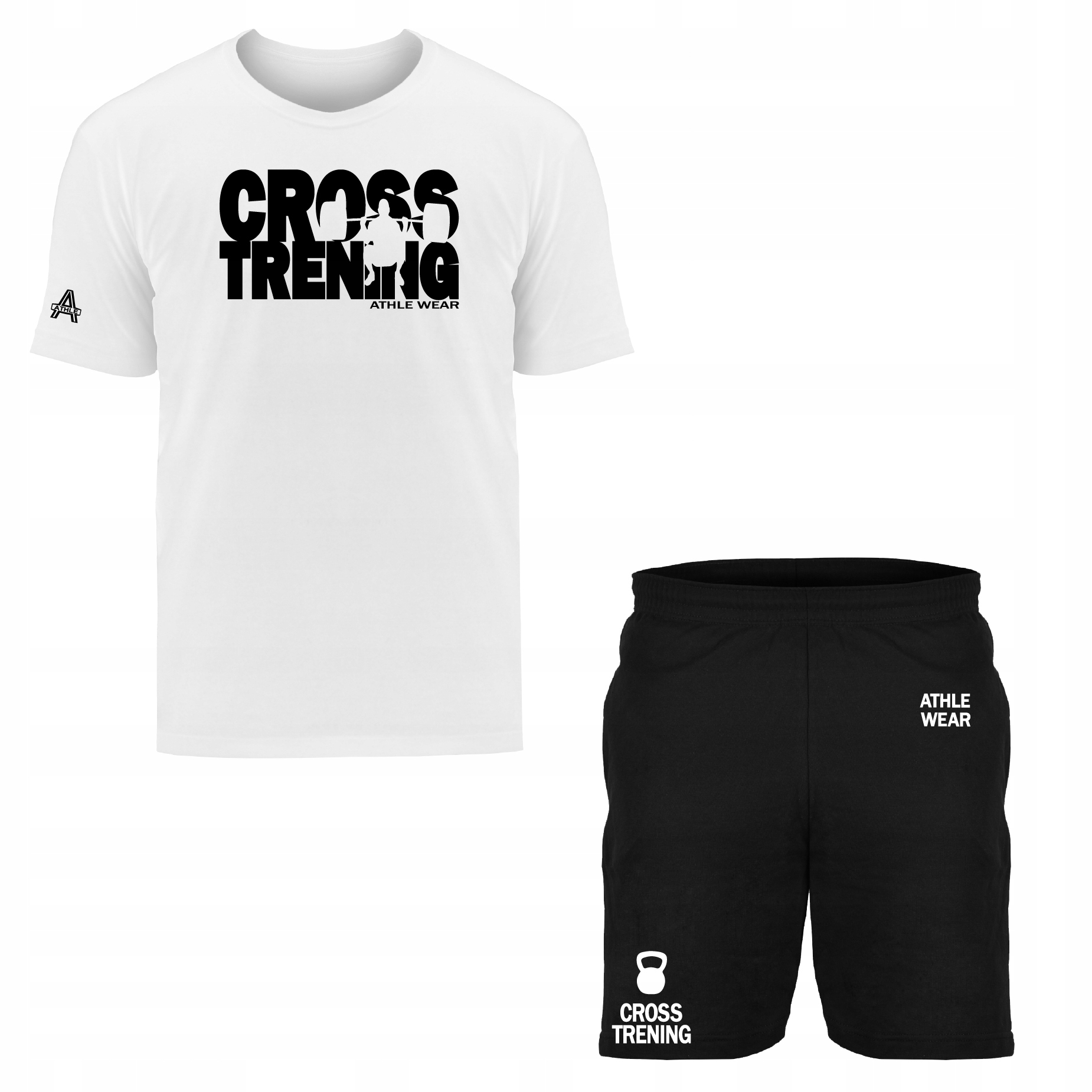 

Zestaw Na Siłownie Na Crossfit Spodenki I Tshirt