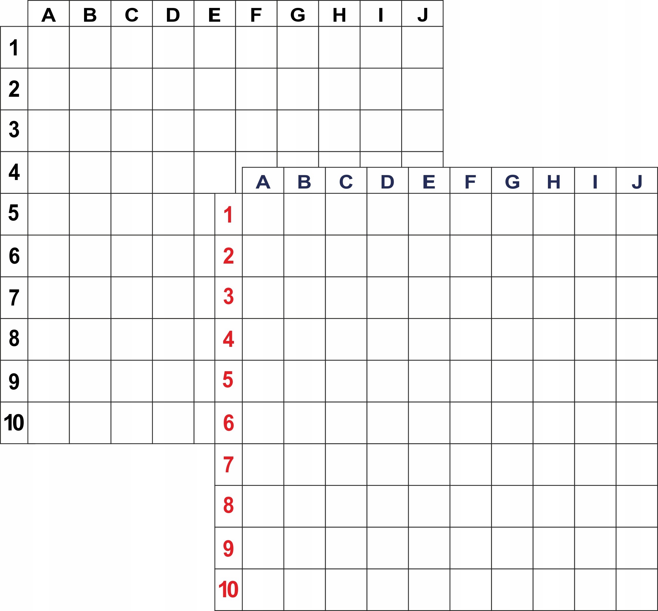 ZESTAW 10 MAT DO KODOWANIA 40x40cm - SUPER POMOC!