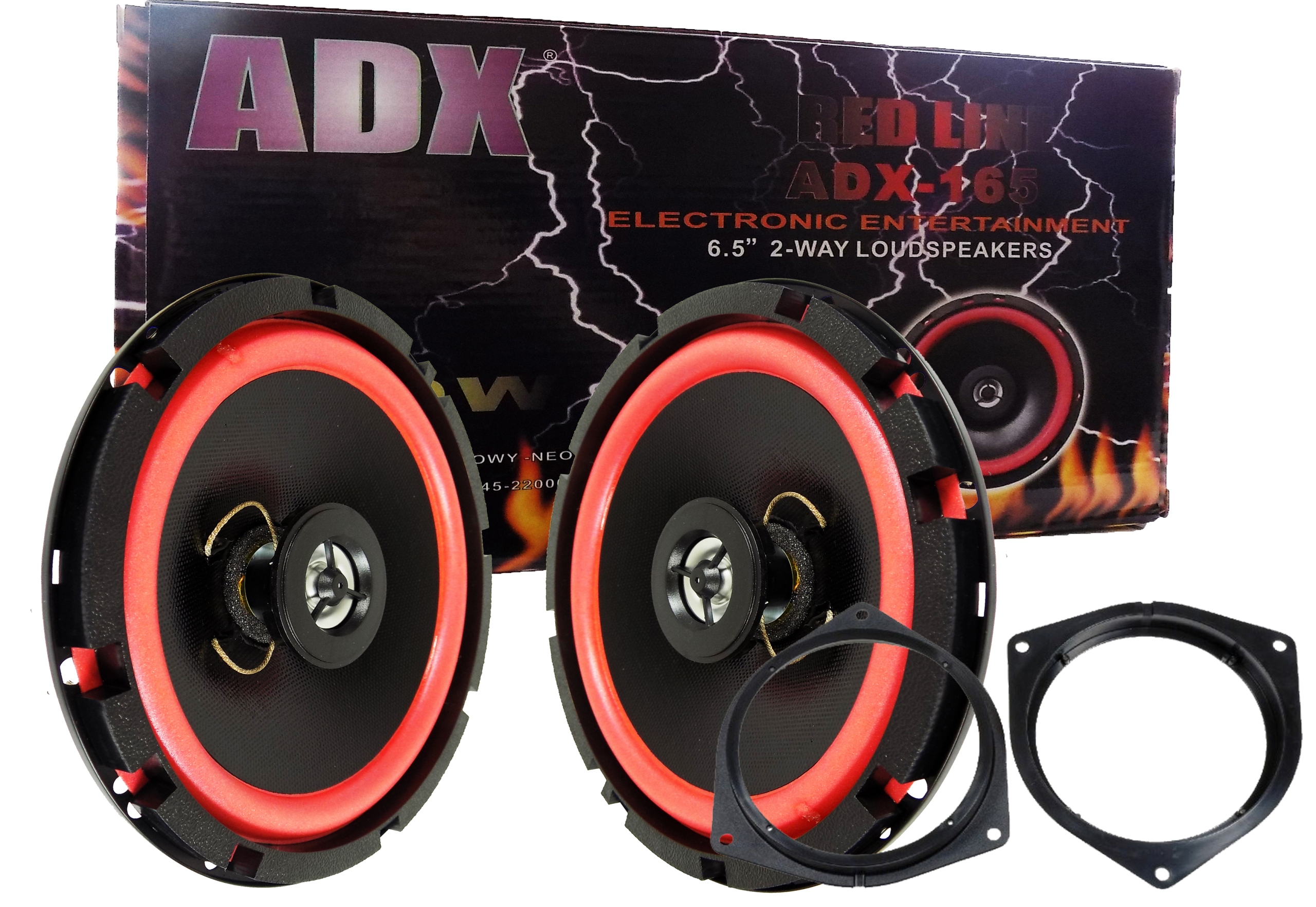 ADX165 - АВТОМОБИЛЬНЫЕ ДИНАМИКИ TOYOTA AURIS RAV4 MR2 СПЕРЕДИ