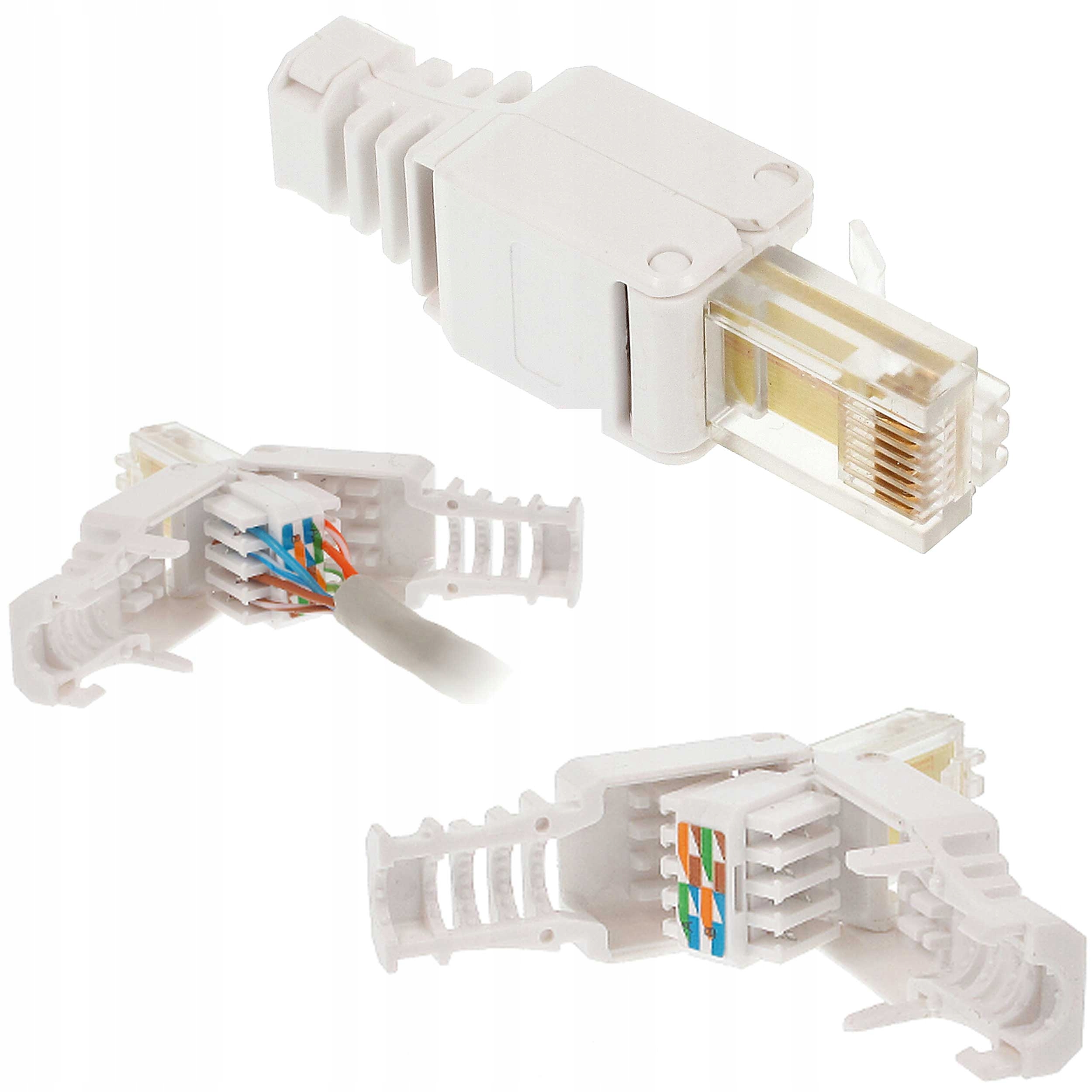 

Wtyk RJ45 8P8C beznarzędziowy