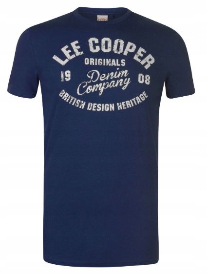 

Lee Cooper Koszulka T-shirt LLogo Vintage tu: XL