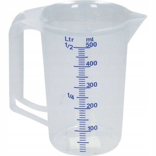 

Zlewka Pomiarowa Miarka 0,5L Nalewak