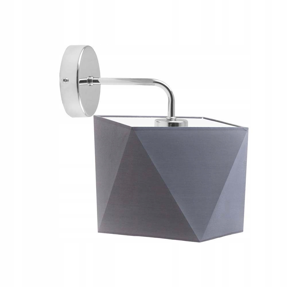 Kinkiet LED do salonu CEDAR abażur diament E27 Styl industrialny