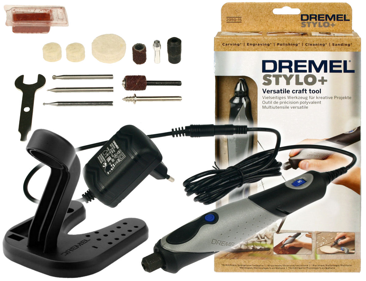 

Dremel Stylo+ do precyzyjnych prac + 10 Akcesoriów