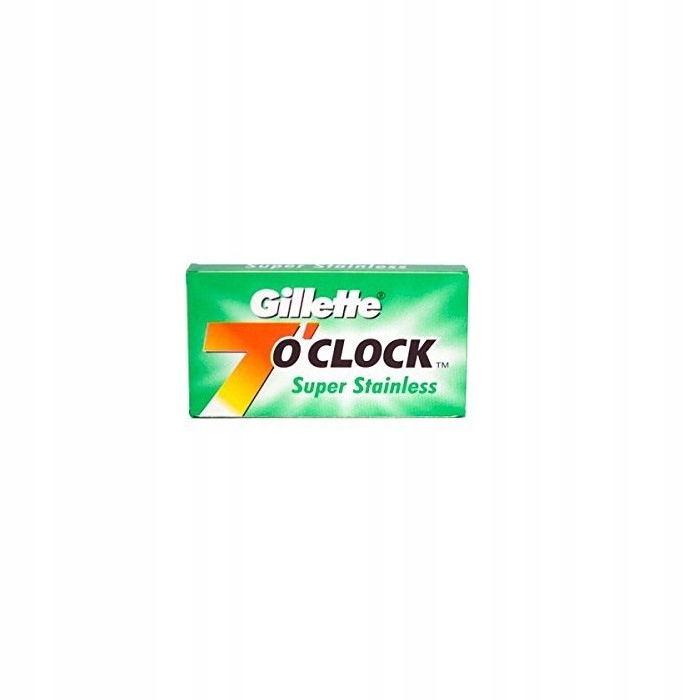 

Gillette 7 o’clock Stainless żyletki 5 sztuk