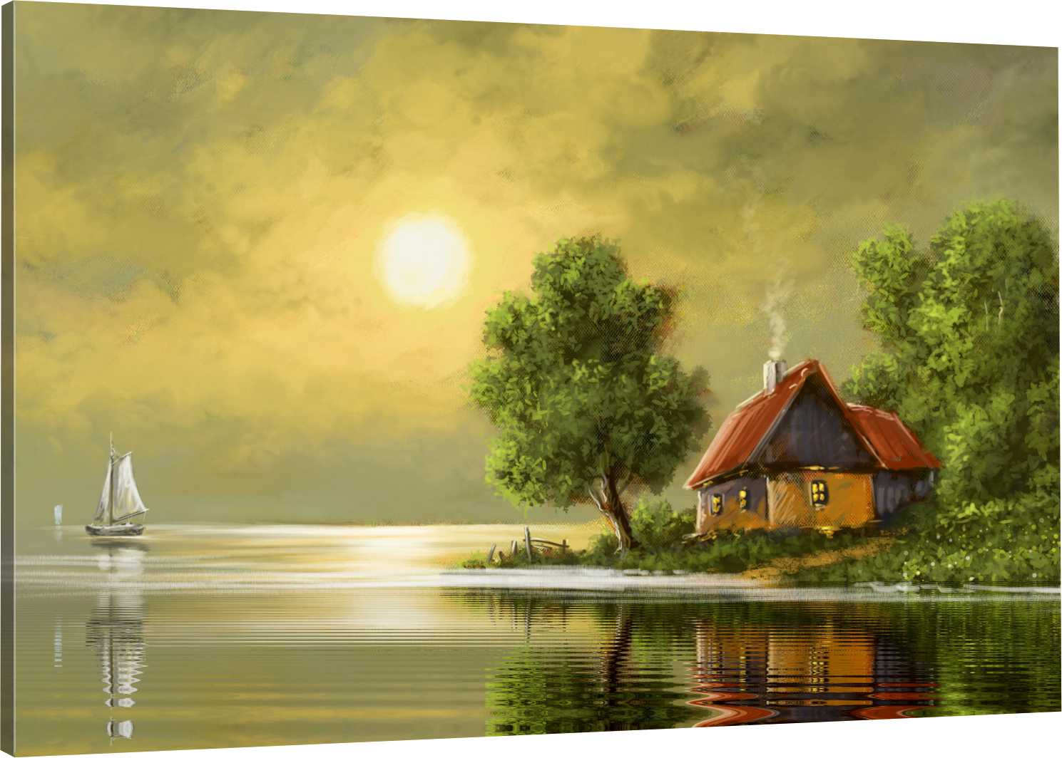 

Obraz Na Płótnie Krajobraz Wiejski 120x80
