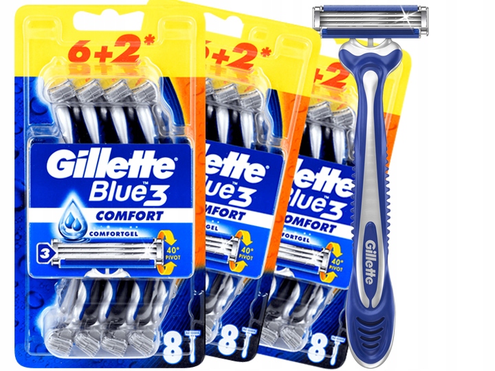 

Maszynki Do Golenia Gillette Blue 3 Comfort 24szt