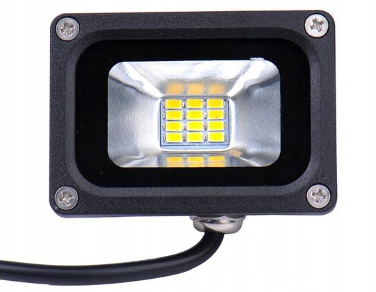 

Halogen 10W naświetlacz Led 12/24V reflektor zimny