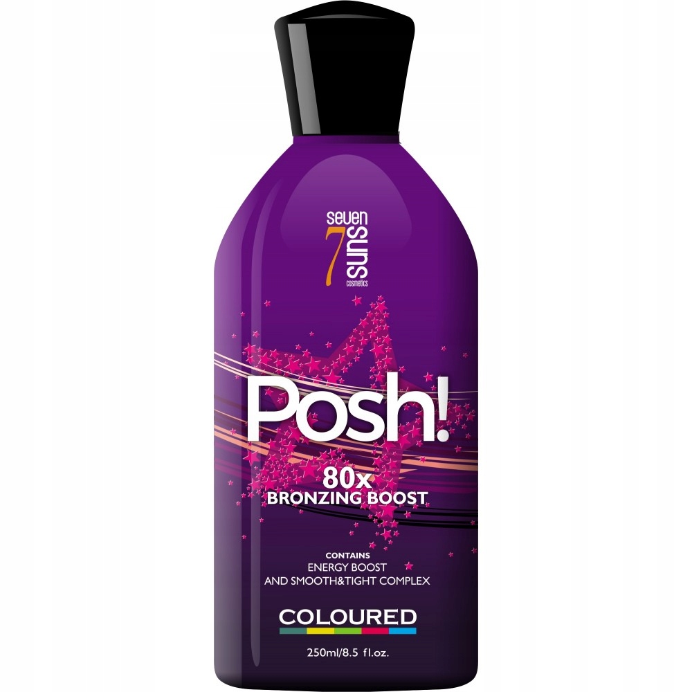 7suns Posh bronzující balzám na opalování s ochranou proti tetování, zpevňující