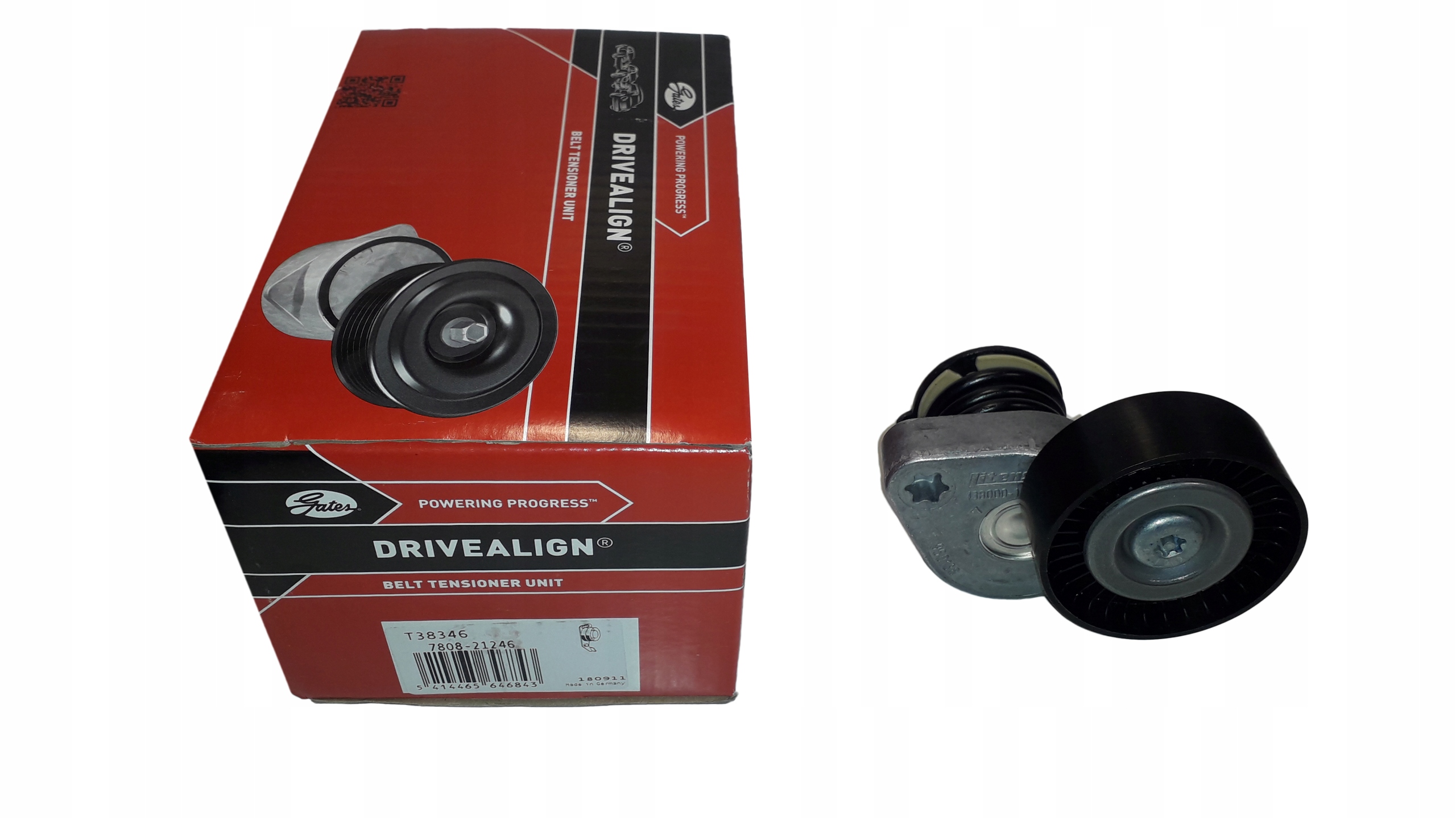 T38346 - GATES НАТЯЖИТЕЛЬ РЕМНЯ MERCEDES CLK / C / E 1.6 / 1.8