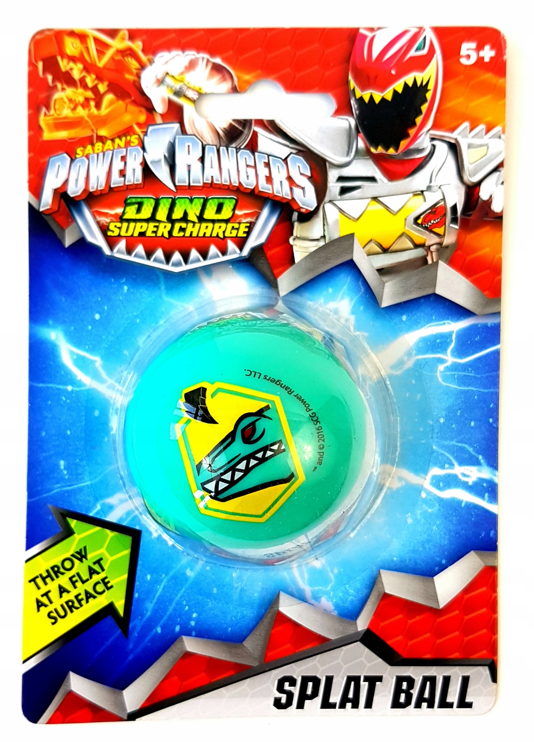

Gumowa Piłka Power Rangers Gniotek Antystresowy