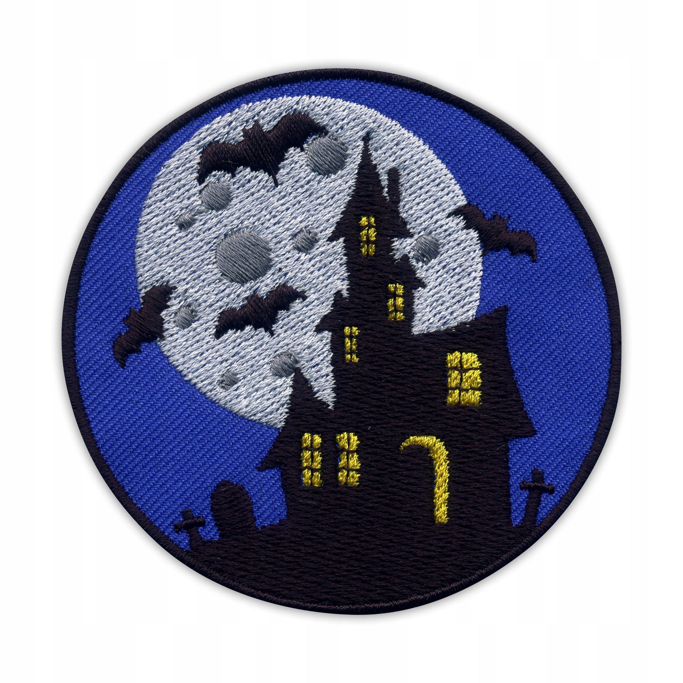 

Naszywka Nawiedzony dom, Halloween, upiorny, haft