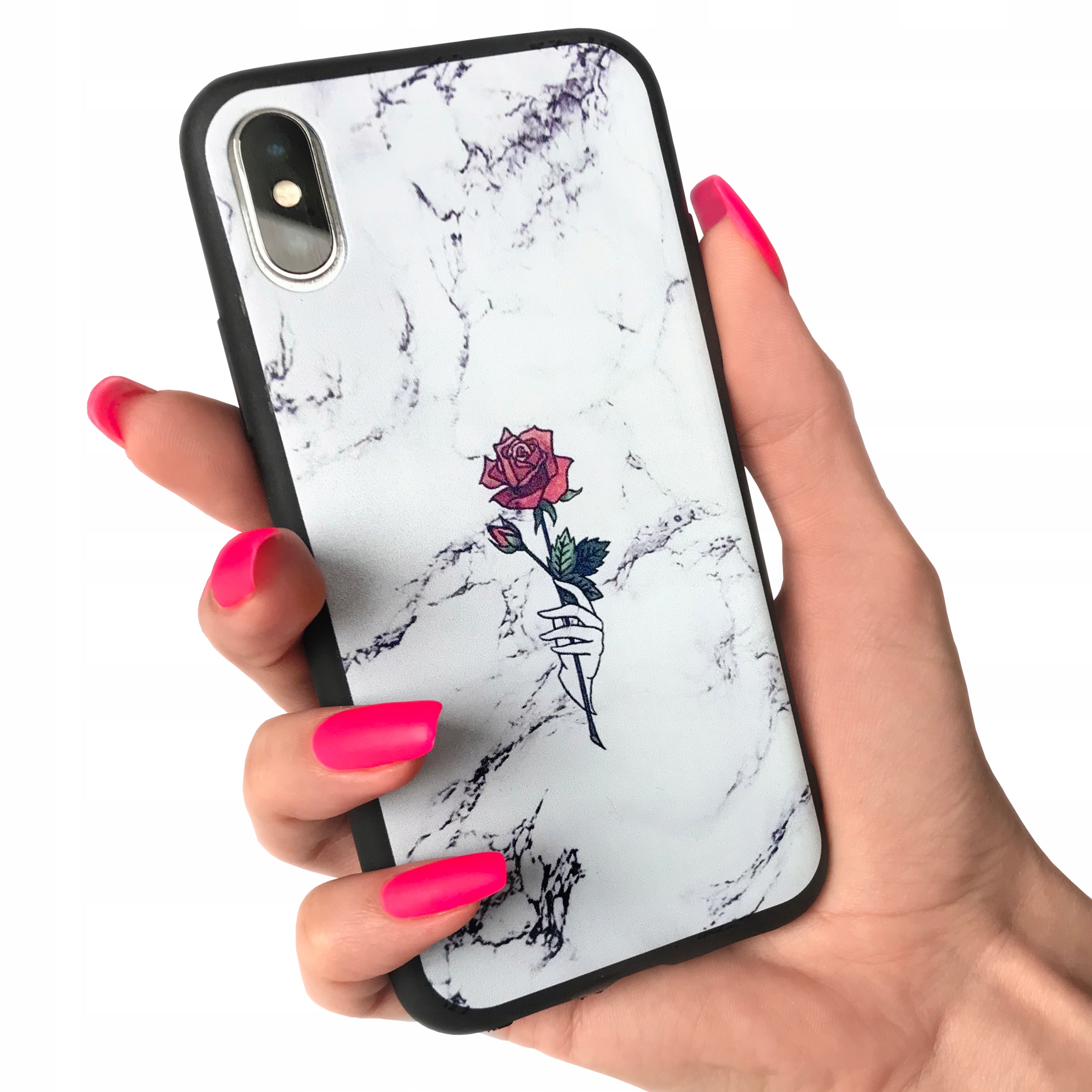 

Etui matowe do Xiaomi Redmi 7A guma wzory case