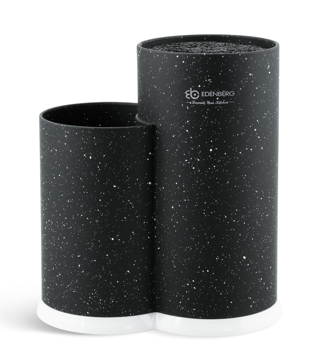 

Stojak Blok Na Noże Podwójny Czarny Uniwersalny