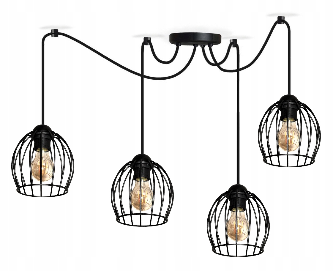 Závěsná lampa Pajak Druciak Diamond Ovál 4 barvy