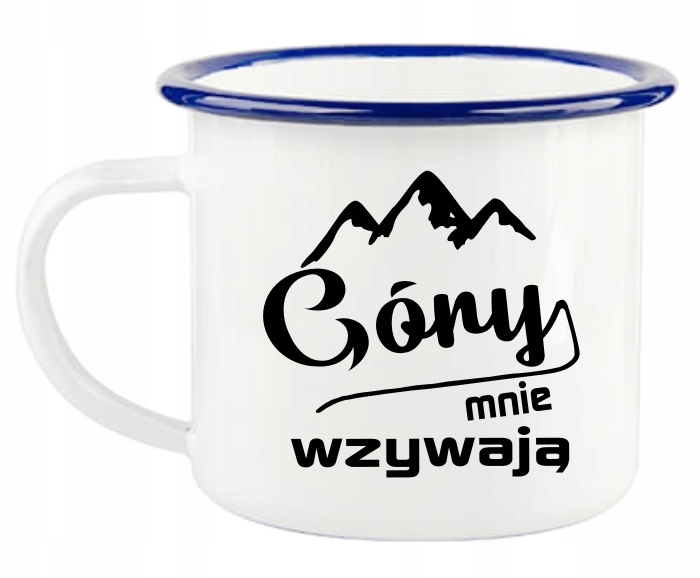 

Góry wzywają, Kubek emaliowany metalowy