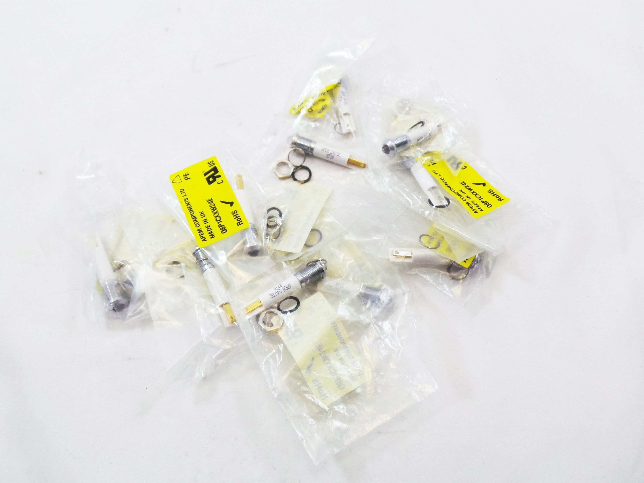 Sygnalizator LED 8mm, 24V Q8P1CXXW24E 10szt Kod producenta Q8P1CXXW24E