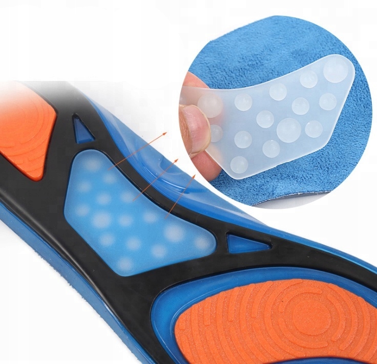 ŻELOWE WKŁADKI DO BUTÓW MASUJĄCE NA OSTROGI BOLĄCE PIĘTY KOMFORT ROZ. 37-41 Kod producenta MASUJĄCE WKŁADKI DO BUTÓW OSTROGI BOLĄCE